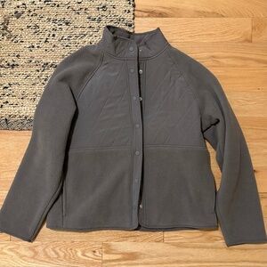 Gap Fit button down fleece NWT
